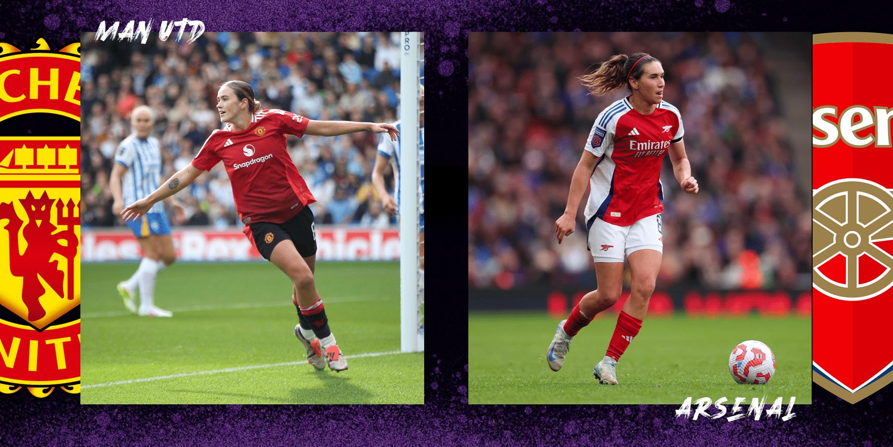 Arsenal vs Man United women temp