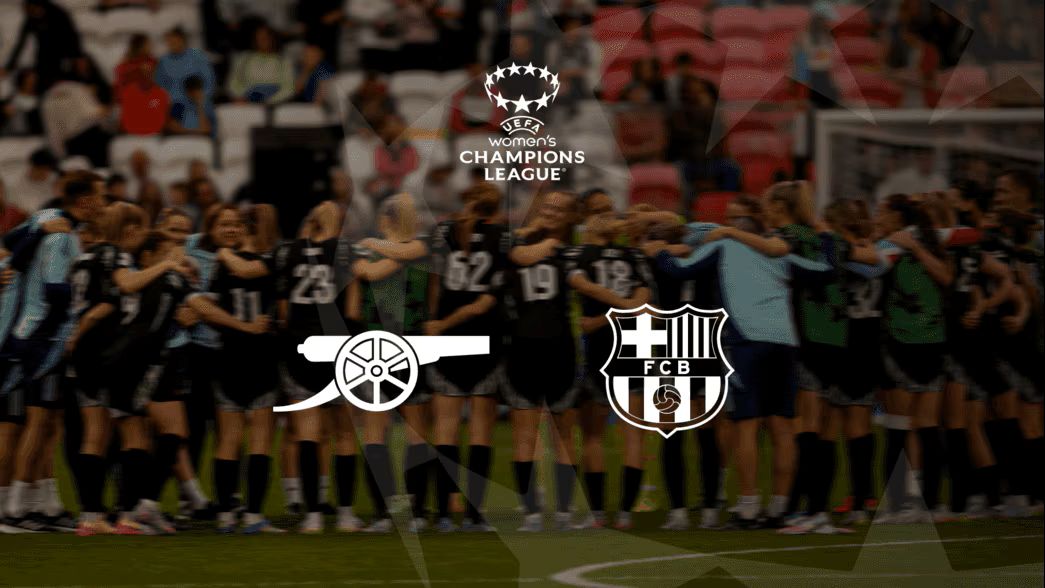 Barcelona FC vs Arsenal women champion temp