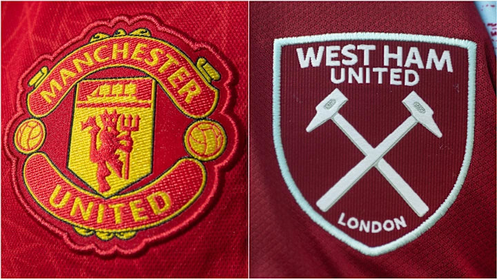 Manchester United vs West Ham logo temp