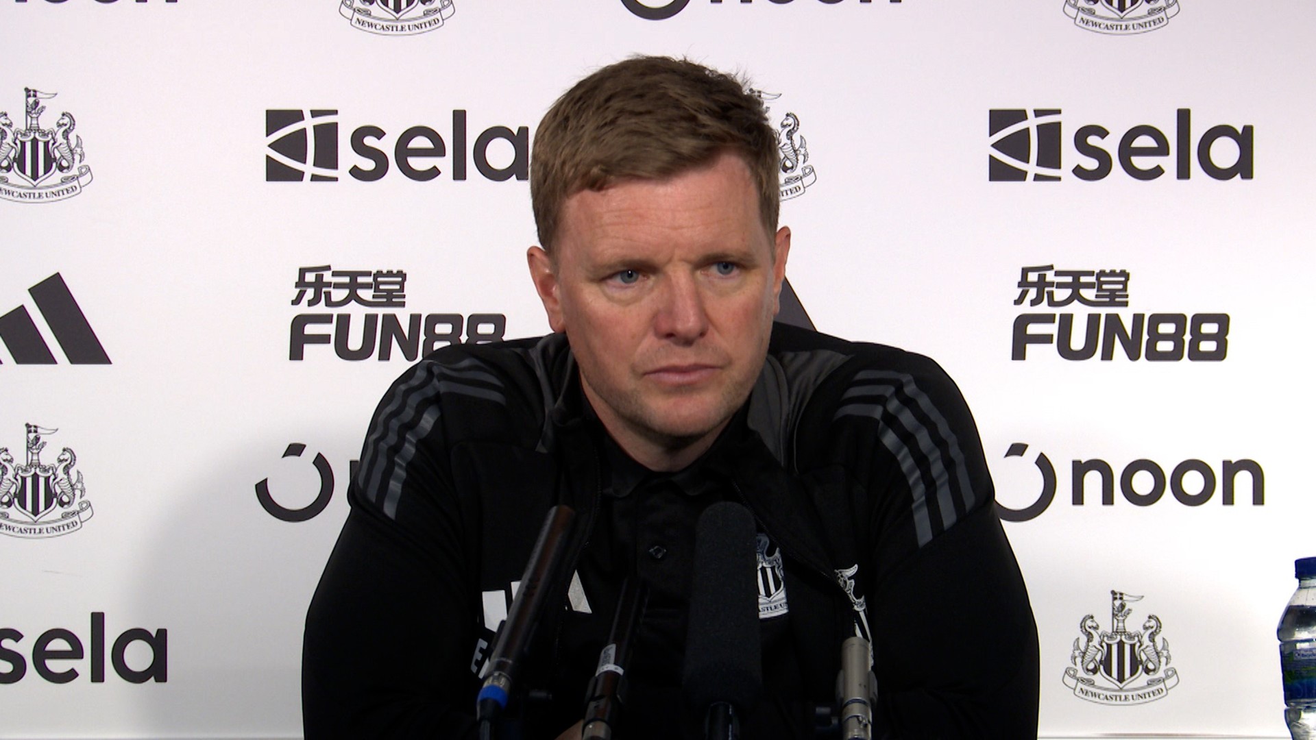Newcastle United Eddie Howe temp