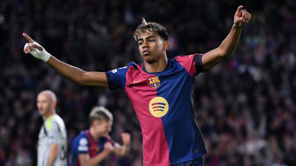 barcelona dan inter lamine yamal