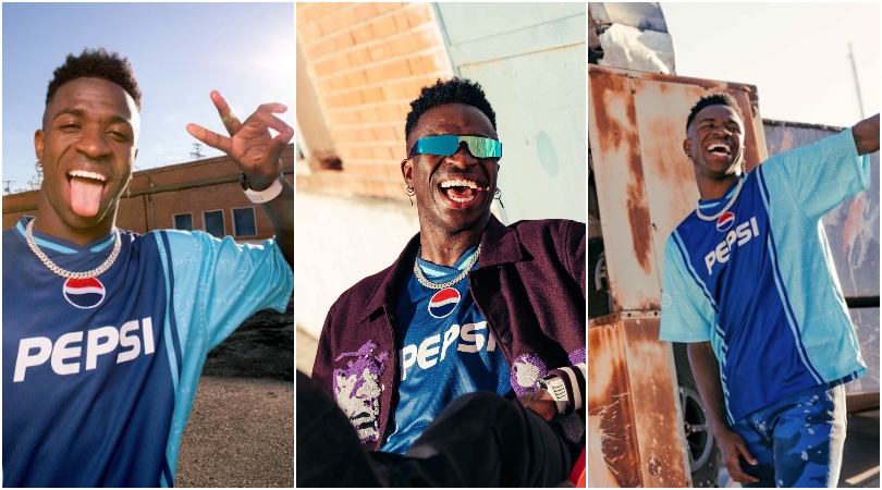 Vinicius Jr Kolaborasi dengan Pepsi temp